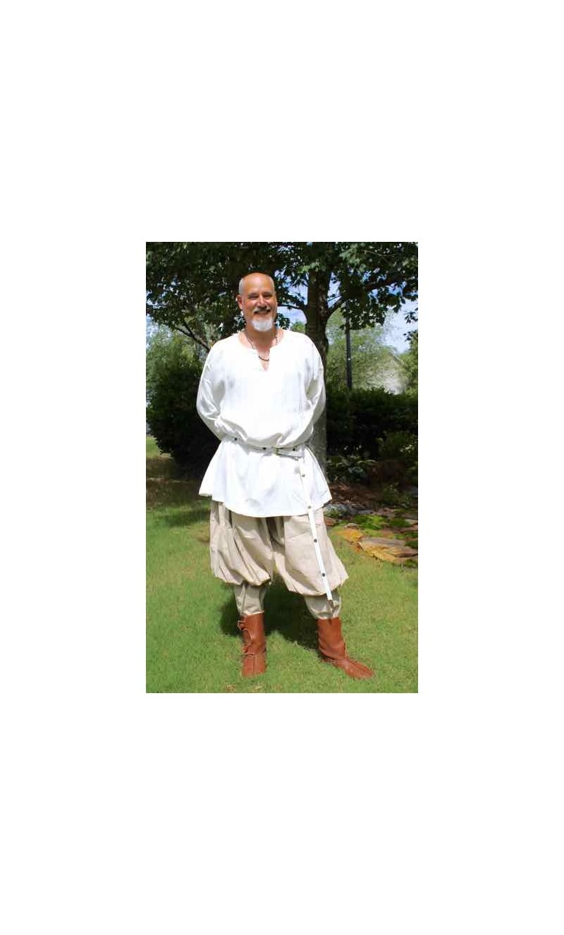Linen Pants Natural Flax Rus Pants One size truly fits all: from 27 to 80 inch waist / Natural 