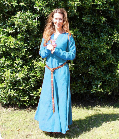 Norman Style Linen Gown