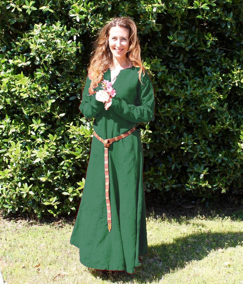 Norman Style Linen Gown