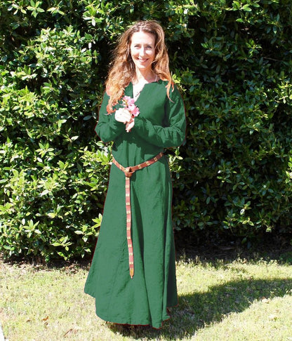 Norman Style Linen Gown