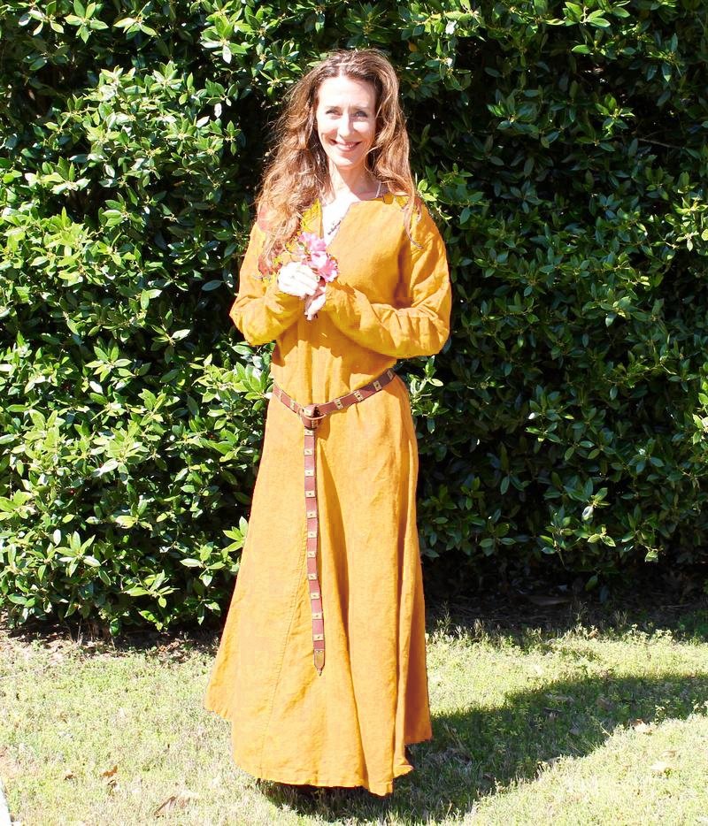 Norman Style Linen Gown