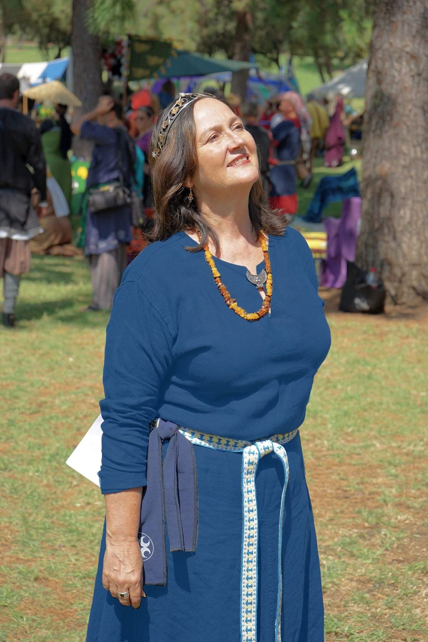 Norman Style Linen Gown