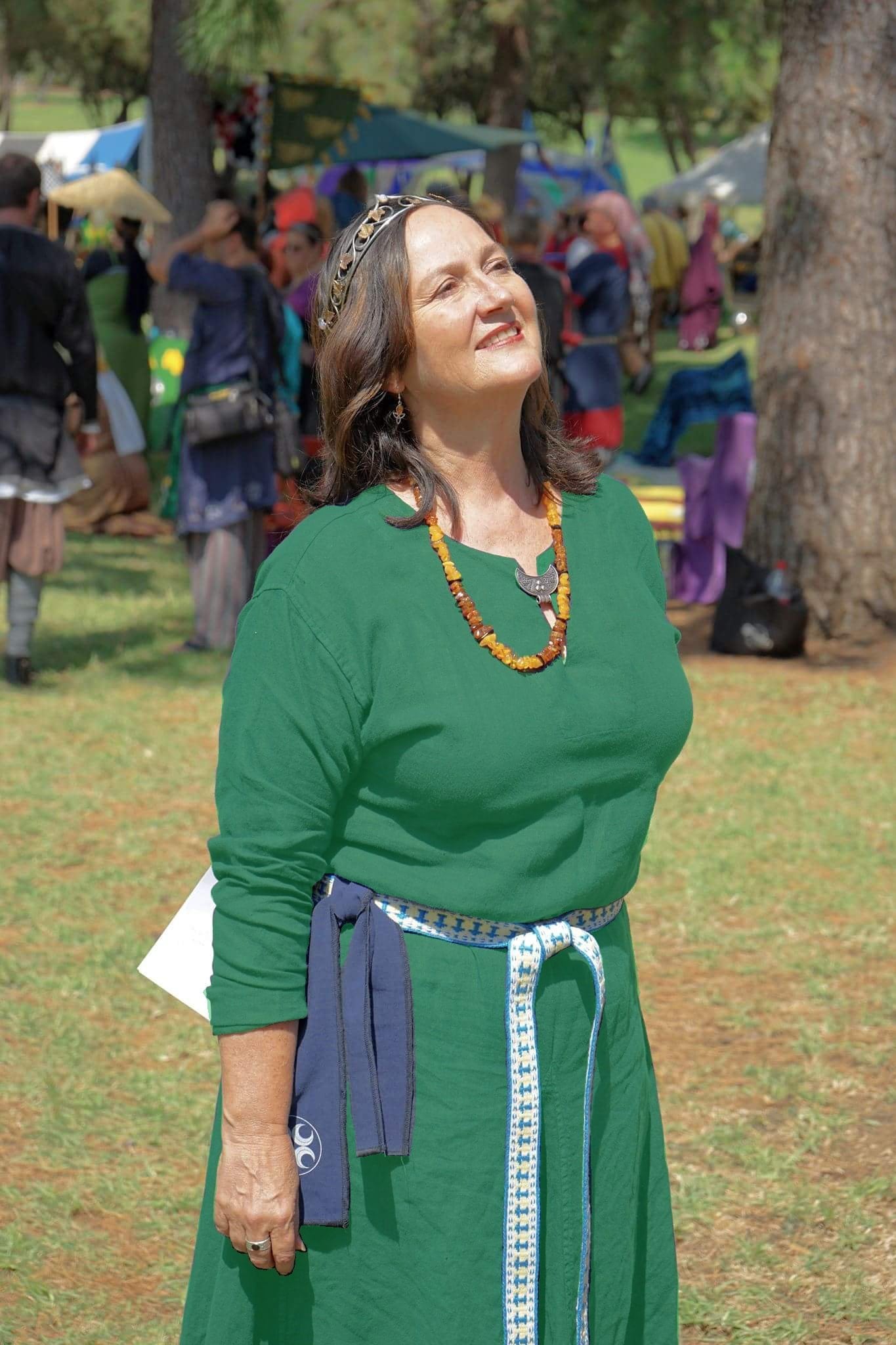 Norman Style Linen Gown