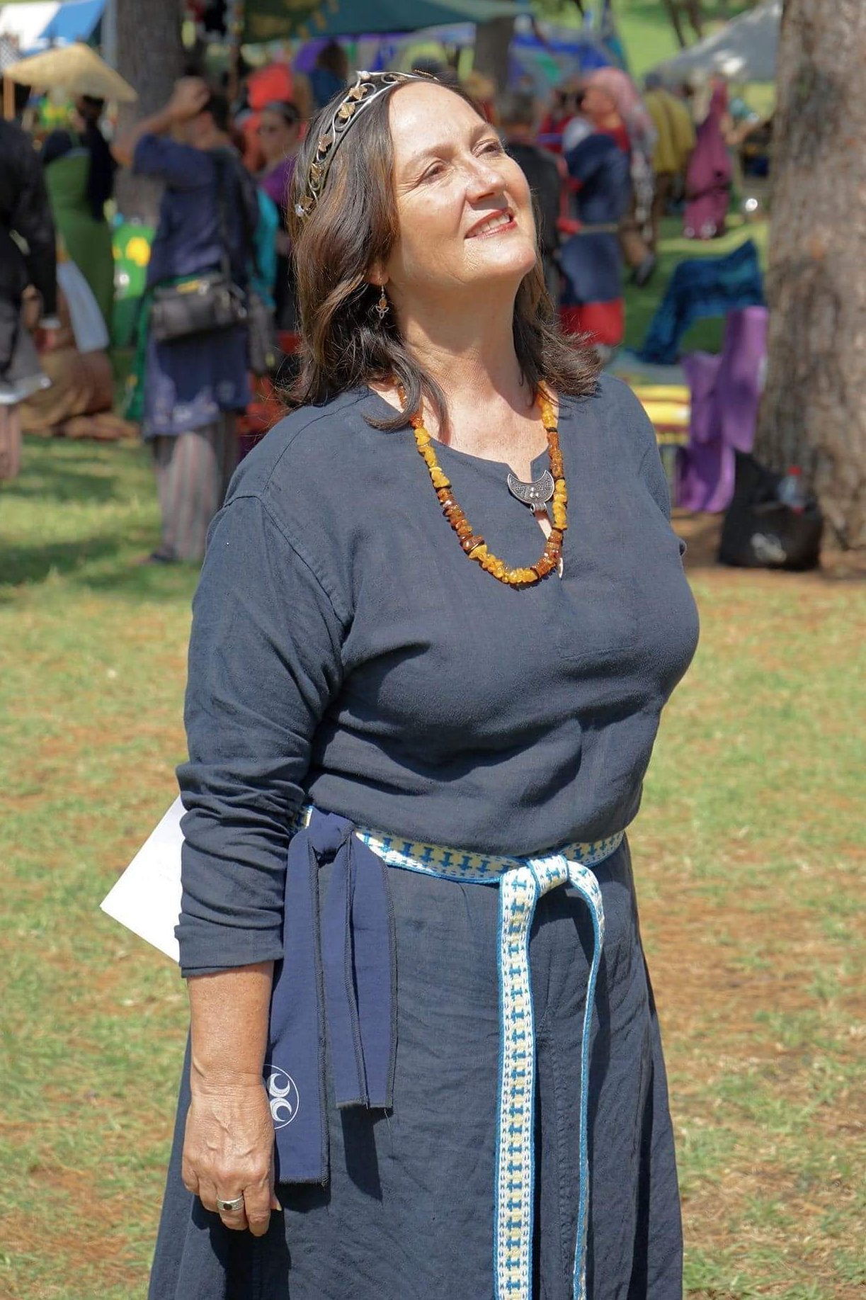 Norman Style Linen Gown