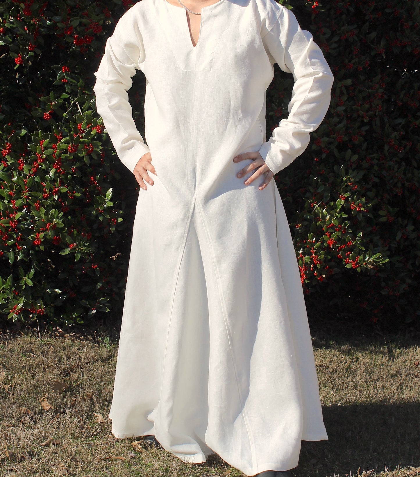 Norman Style Linen Gown